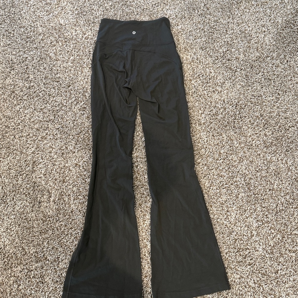 lululemon Align™ Groove Nulu High-Rise Flared Leggings Regular Dark Grey - Picture 2 of 6